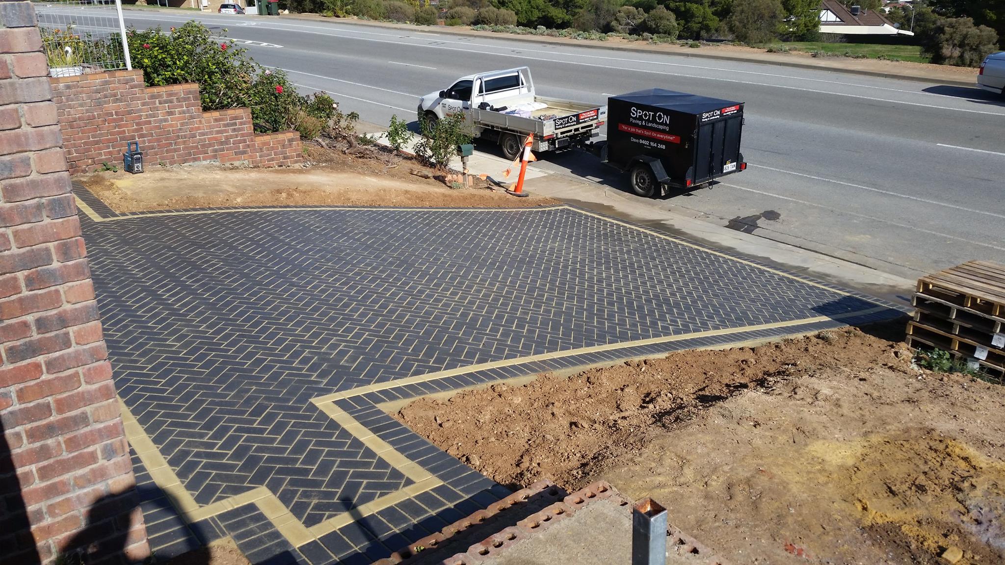 Paving and Landscaping Project 10